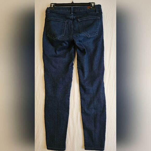 PAIGE Jeans Women’s 27 (28x28) Verdugo Ankle Blue Low-Rise Stretch Skinny Denim - Picture 9 of 10